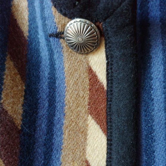 Native Jackets, etc. Reversible Rim Rock Sierra Pendleton Wool Vest - Picture 10 of 16